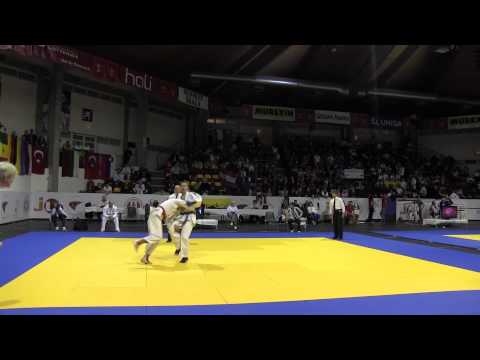 Bronzefinal - FSM -62kg - Korzkhavikh, Pavel (RUS) vs Zaitsev, Denis (BEL)