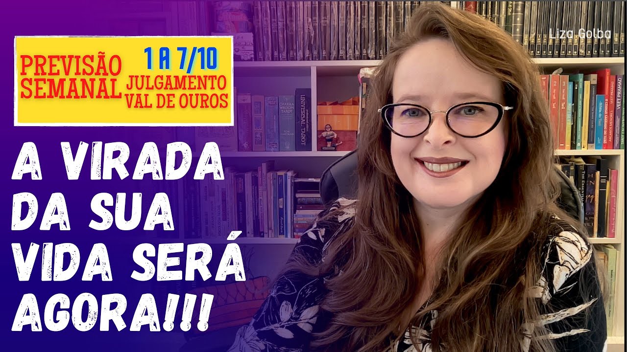 JULGAMENTO E VALETE DE OUROS - PREVISÃO SEMANAL 1 A 7  DE OUTUBRO | TAROT DESCOMPLICADO | LIZA GOLBA