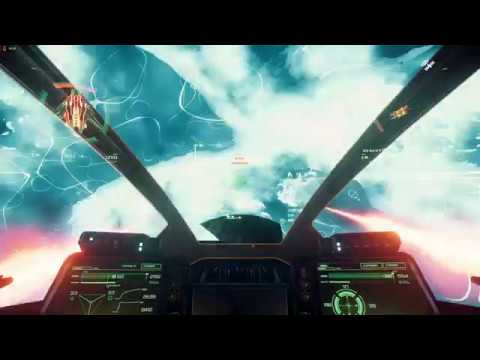 Star Citizen 3.4.3 Live Gameplay #011 Aegis Sabre Levski to Port Olisar (Space Fight)(3840x2160)4k