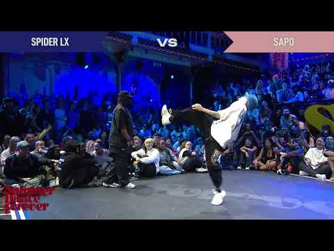 Spider LX vs Sapo TOP 6 Hiphop Forever | Summer Dance Forever 2023