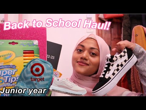 BACK TO SCHOOL HAUL | Junior Year High school! New Shoes & Phone case