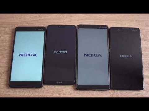 Nokia X6 vs Nokia 8 vs Nokia 7 Plus vs Nokia 6 2018 - Speed Test!
