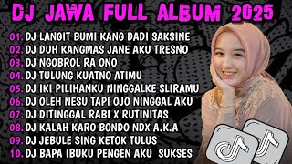 Download lagu DJ JAWA TERBARU 2025 FULL BASS || DJ LANGIT BUMI KANG DADI SAKSINE || DJ JAWA VIRAL TIKTOK 2025 mp3