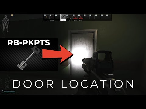 RB-PKPTS KEY - Reserve - Door Location #escapefromtarkov #tarkov