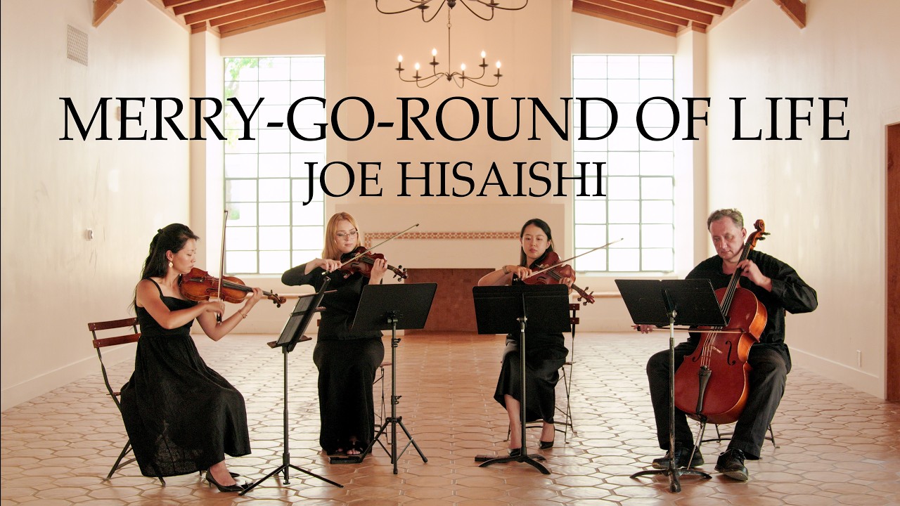 Merry-Go-Round of Life from Howl's Moving Castle, Joe Hisaishi string quartet arrangement by Subito Strings