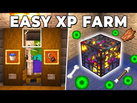 EASY Spawner XP Farm in Minecraft 1.21