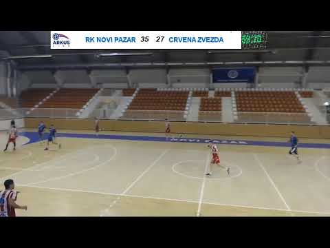 ARKUS liga 9. kolo / RK Novi Pazar - MRK Crvena Zvezda