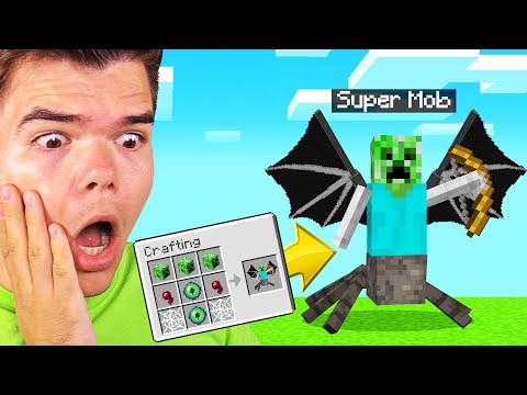We CREATED NEW MOBS In MINECRAFT! (Scary)