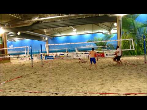 Beachvolley - Olof Jonas vs Daniel Tomas