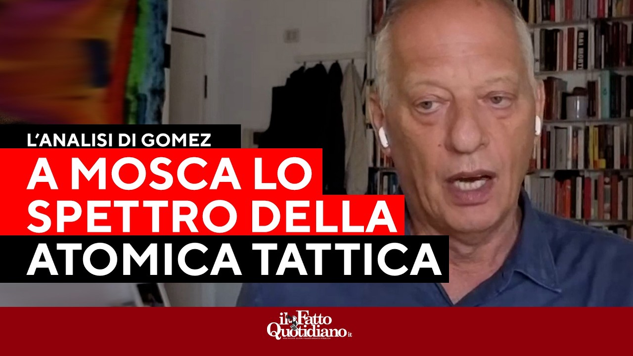 "A Mosca torna lo spettro dell'Atomica tattica": l'analisi di Gomez sul piano per fermare Putin