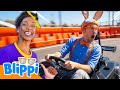 Blippi Races After The Fox Blippi And Meekah Best Friend Adventures Educational Videos For Kids