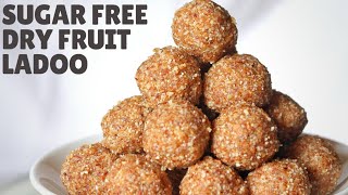 Sugarfree Sweets Recipe: Dry Fruit Laddus | Dried Nuts Laddus (Hindi)