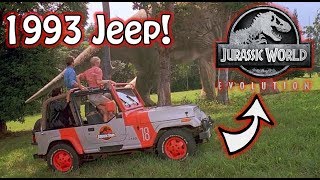 How to Get The Jurassic Park 1993 Jeep Skin In 1 Min. 24 Sec. | Jurassic World Evolution