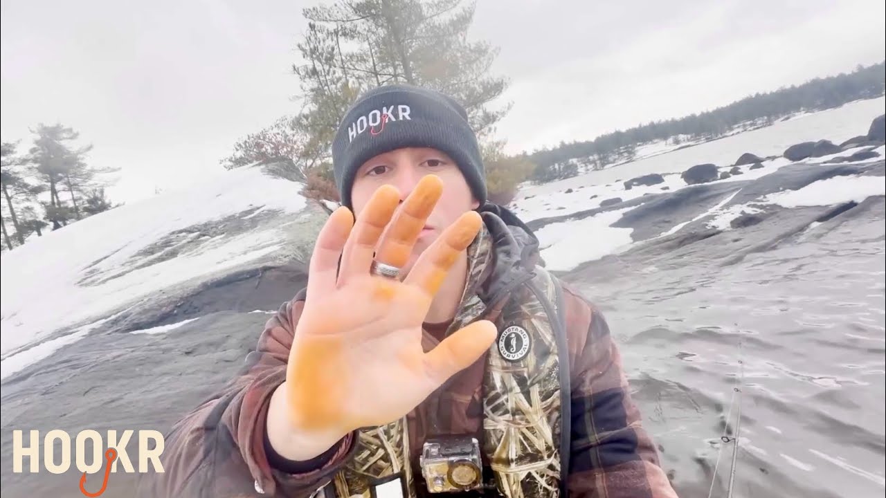 Filming over night in -15 degree weather for a survival expedition