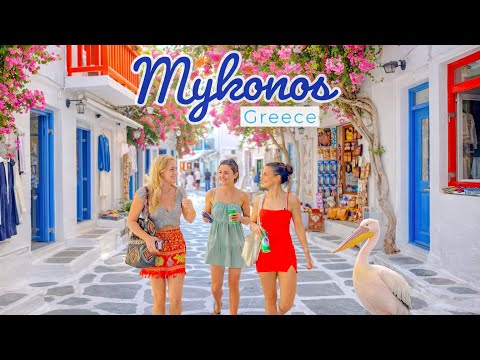 Mykonos, Greece 🇬🇷 | 4K HDR Walking Tour