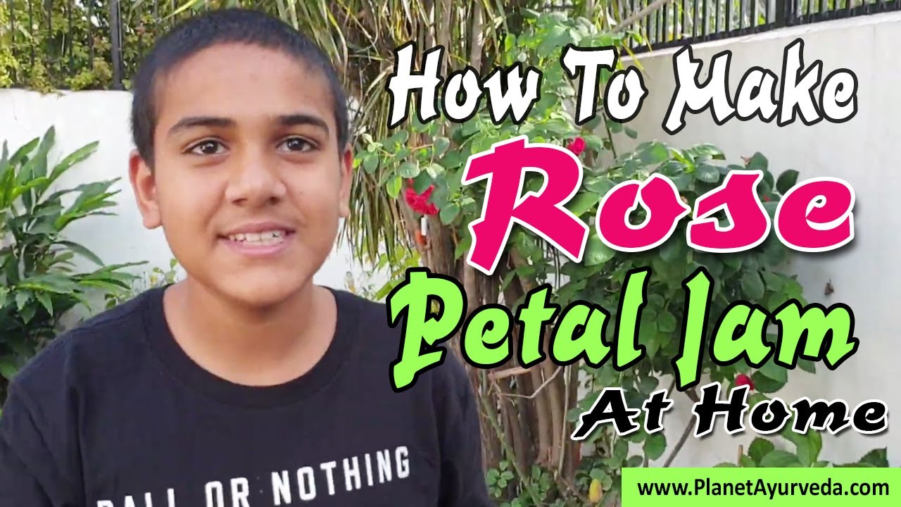 How to Make Rose Petal Jam at Home? - YouTube