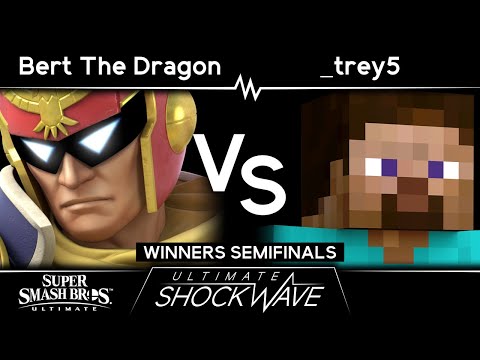 USW 88 - Bert The Dragon (Captain Falcon) VS UTDe | _trey5 (Steve) - Winners Semifinals - SSBU