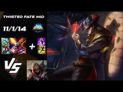 MID Twisted Fate vs Zed - EU Challenger Patch 25.S2.4