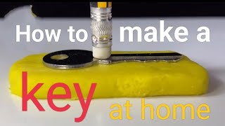 How to make a key at home with super glue| How to open a lock with super glue | Key making