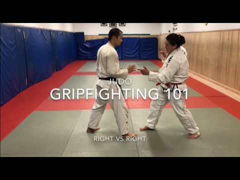 Judo Basic Grip fighting 101: right vs right