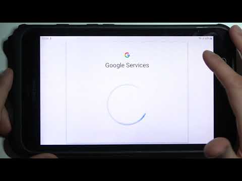 How to Add Google Account to SAMSUNG Galaxy Tab Active2 - Sign Into Google Account