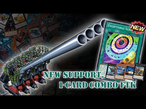 NEW SUPPORT, EARTH MACHINE 1-CARD COMBO FTK