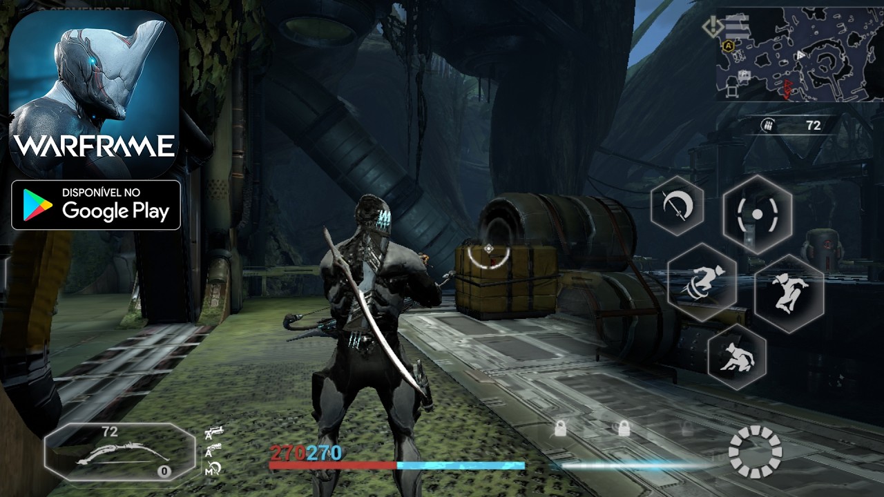 SAIU! Warframe Mobile OFICIAL - PRIMEIRA GAMEPLAY no S25 FE