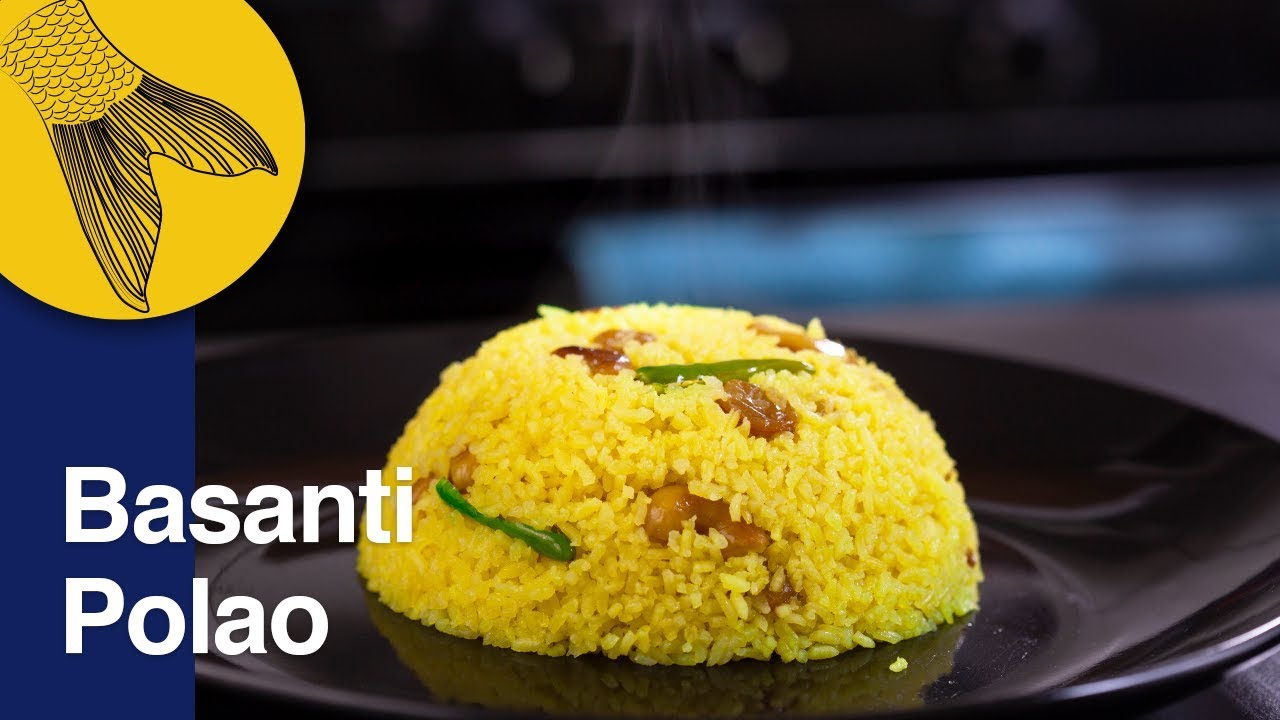 Polao Recipe—Basanti or Mishti Polao Ranna—Bengali Sweet Polao—Nababarsha Special Recipe