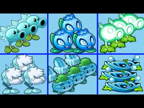 Random 6 Best Plants BLUE Battlez  - Who Will Win ? PvZ2 Plant Vs Plant
