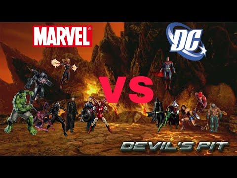 Marvel vs DC part 1 by hyper charizard y
