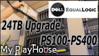 24TB Dell EqualLogic PS400E iSCSI SAN - Upgrade!! - 356