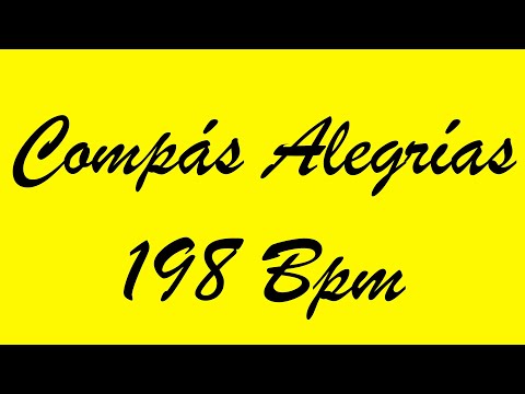 Compás Alegrías 198 Bpm - Bases Flamencas