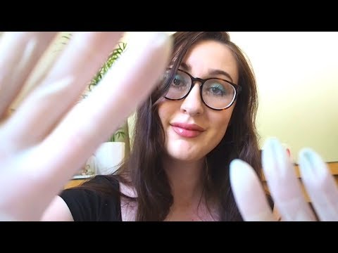 Glove Girl comforts you | Personal attention ASMR with latex gloves