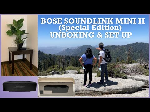 Bose Soundlink Mini II (Special Edition) Unboxing & Set Up