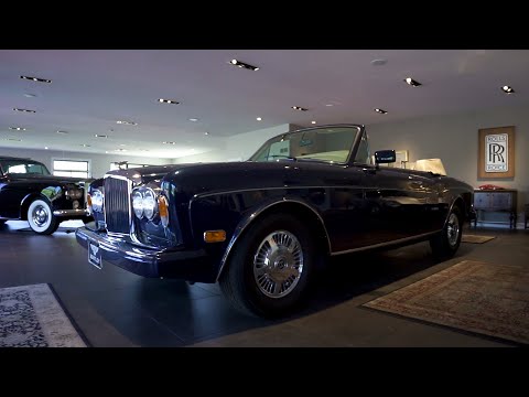 1989 BENTLEY CONTINENTAL CONVERTIBLE