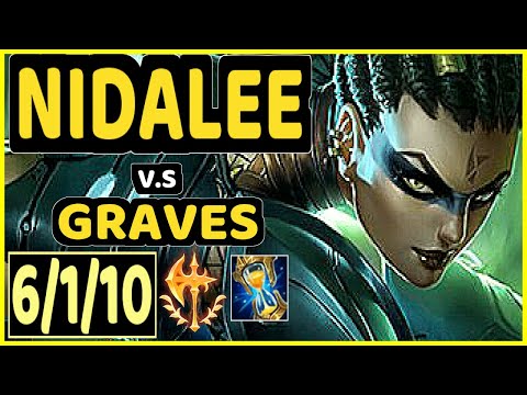 RAZORK (NIDALEE) vs GRAVES - 6/1/10 KDA JUNGLE CHALLENGER GAMEPLAY - EUW