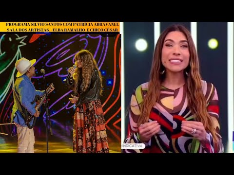 Elba Ramalho and Chico César on the Silvio Santos Program with Patrícia Abravanel, November 23, 2025