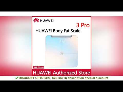 HUAWEI Body Fat Scale 3Pro  Original Authentic Wifi Home Precision Intelligent Electronic Fat