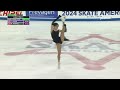 Skate America Women SP Spin Scores