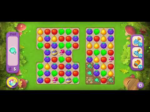 Gardenscapes level 2460 HD