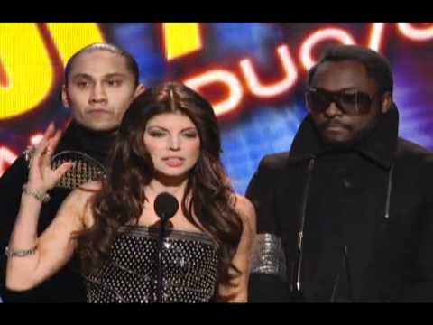 Black Eyed Peas Win Favorite Pop/Rock Band, Duo or Group - AMA 2009