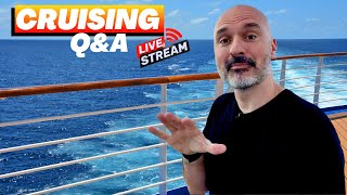 I am boarding a new cruise ship today! Let’s chat about cruising!