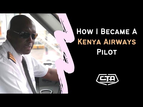 1033. How I Became A  Kenya Airways Pilot - Capt. Chris B. Kariuki (The Play House)