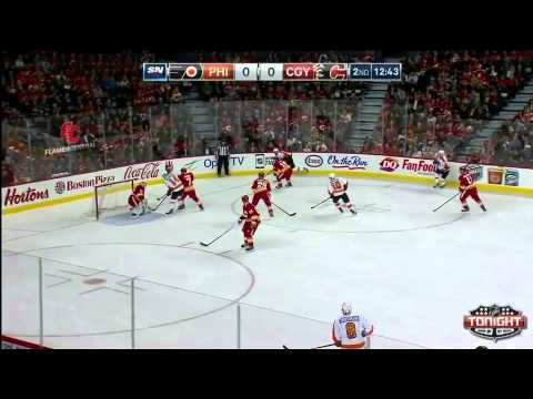 Game 73. Philadelphia Flyers vs Calgary Flames (19 march 2015)