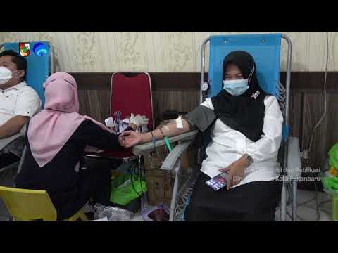 Perayaan HUT DWP & PMI Kota Pekanbaru Gelar Donor Darah