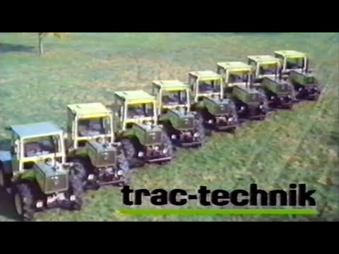 MB-trac im Forsteinsatz – Historischer Werbefilm von Mercedes-Benz