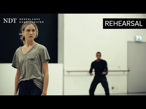 Rehearsal 'One on One' - Johan Inger (NDT 2 | Shearing the Wolves)