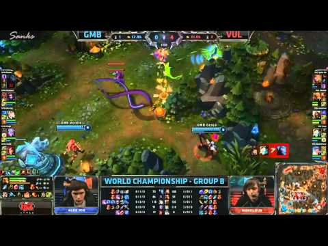 S3总决赛 D6 B组第四场 GMB vs VUL英文版
