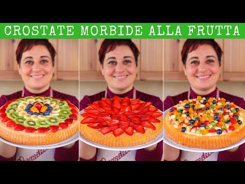 CROSTATA MORBIDA ALLA FRUTTA Ricetta Facile - FATTO IN CASA DA BENEDETTA