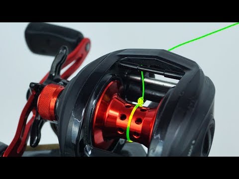 Fishing Knot/How To Spool A Baitcaster Reel